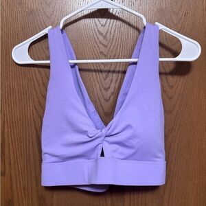 Fabletics Oasis Twist Bra - L - Purple (Bundle with the matching legging!)